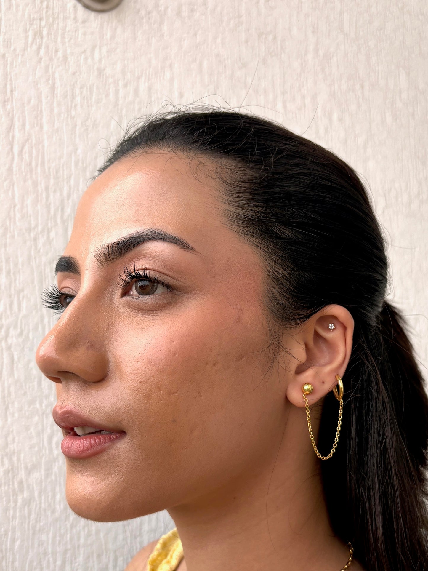 Linkdrop cuff earring