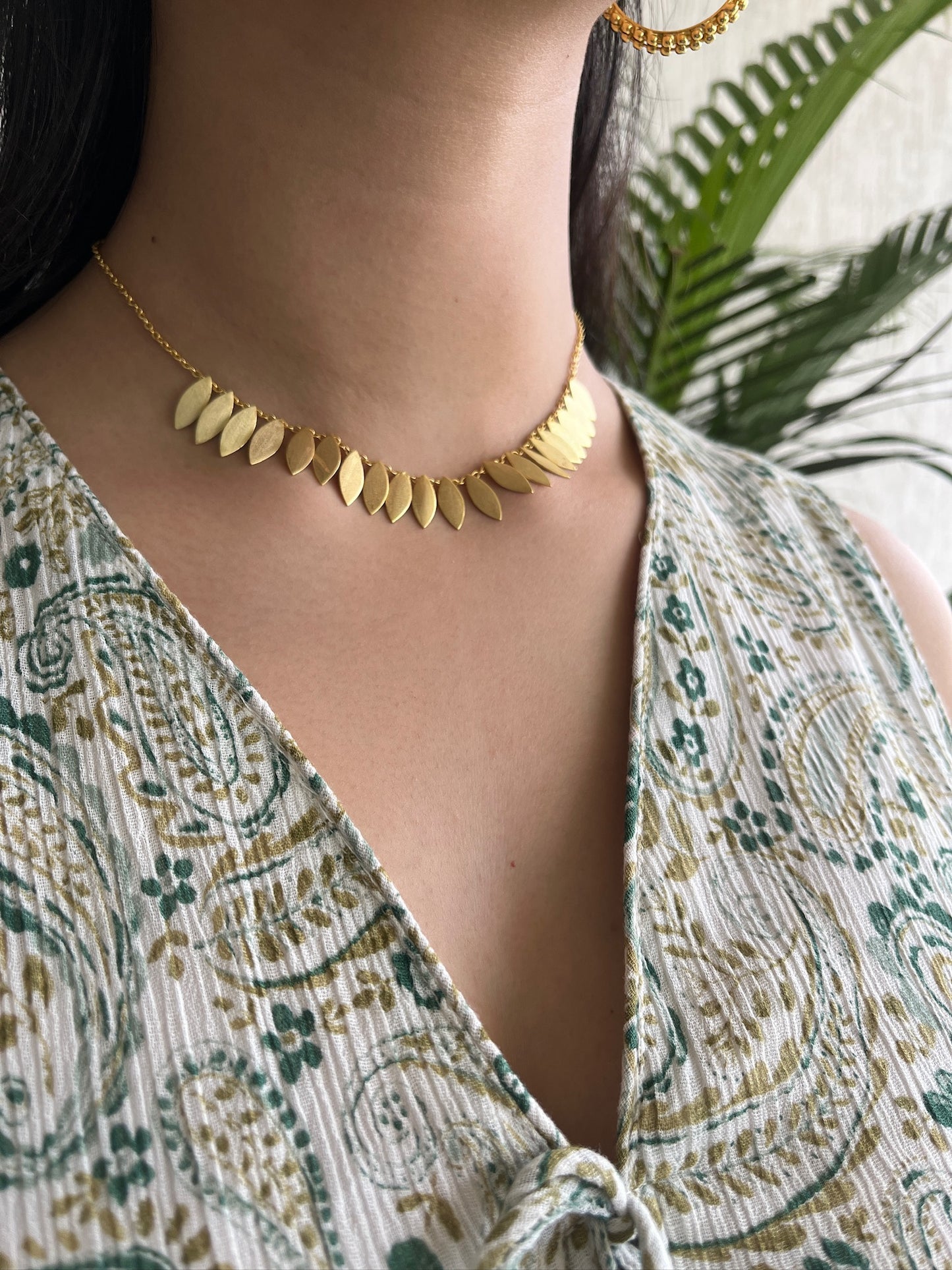 Grain Collar Necklace