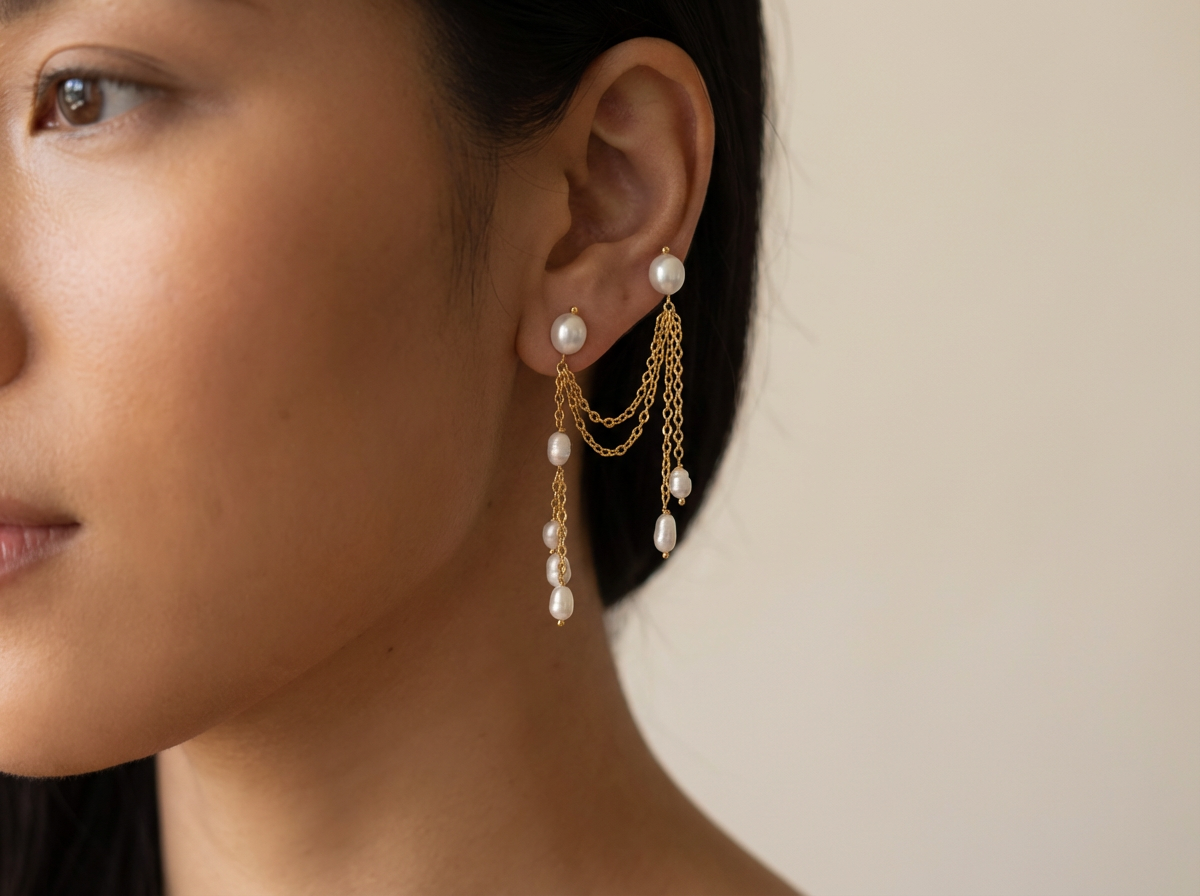 Chainfall Earrings