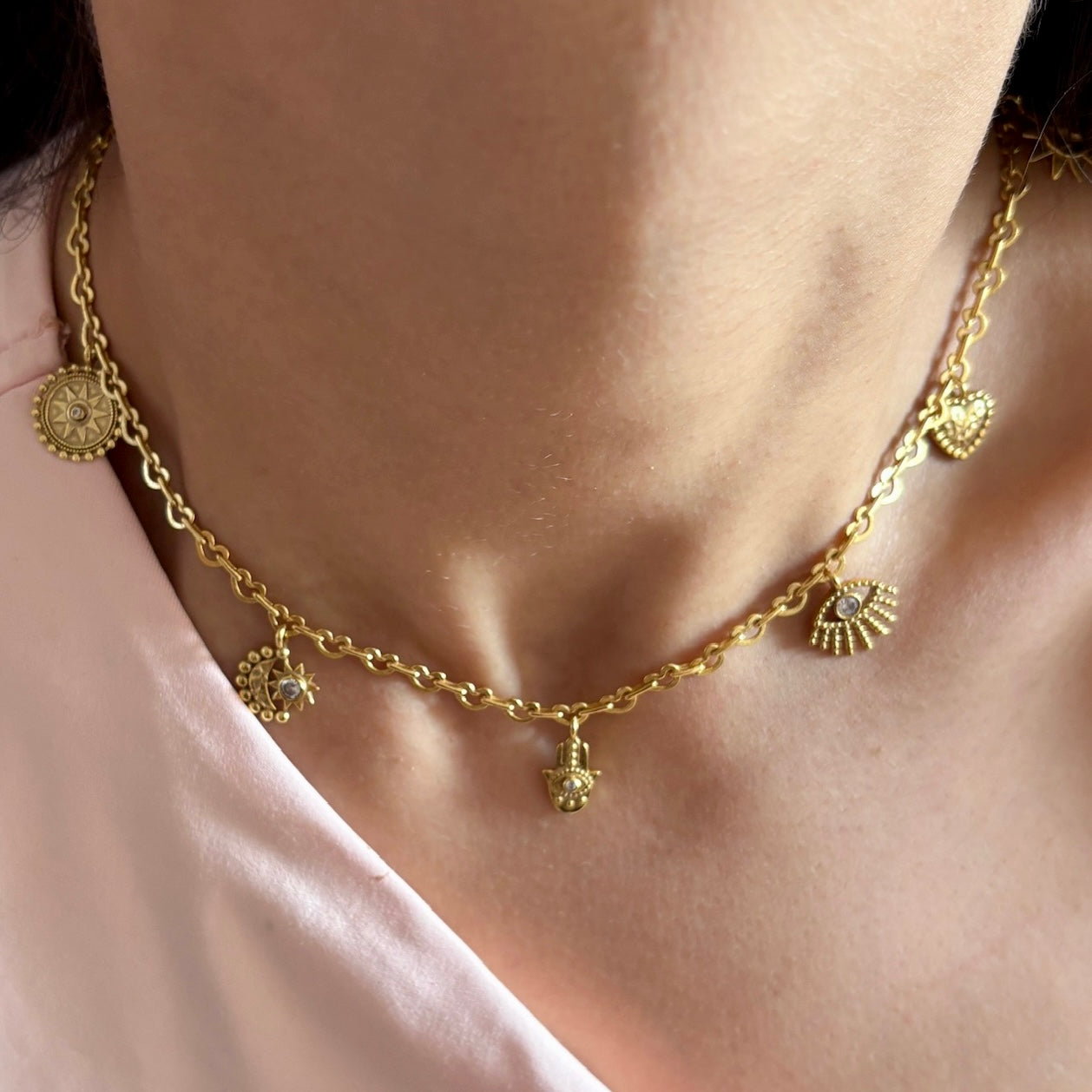 The Aura Charm Necklace