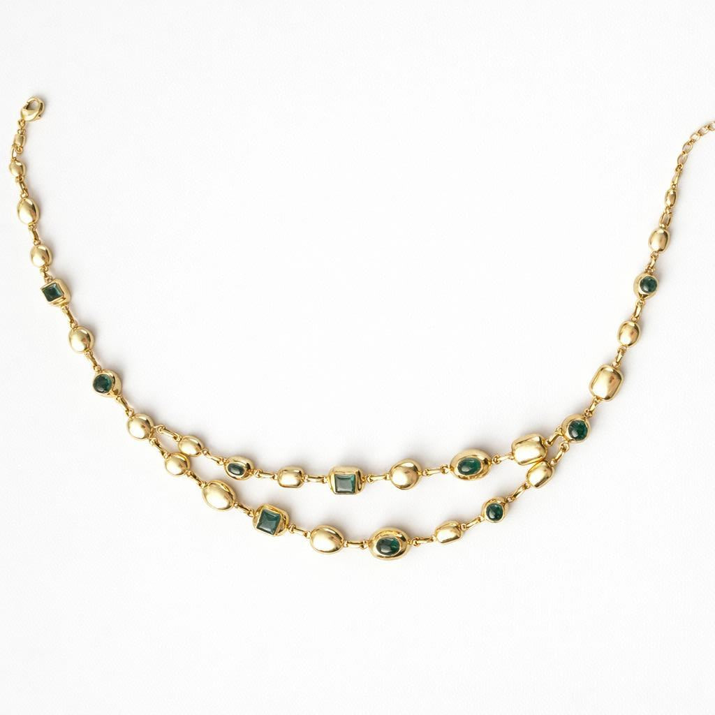 GLIMMER EMERALD CHAIN