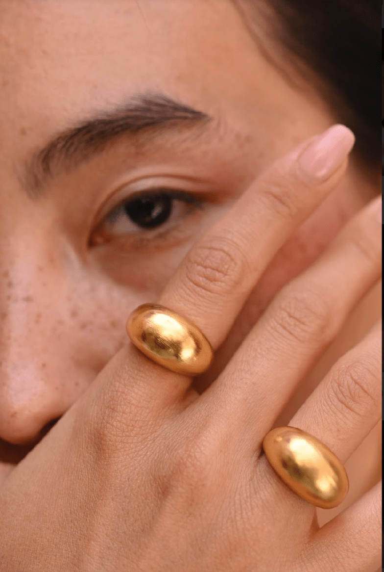 Chunky dome deals ring